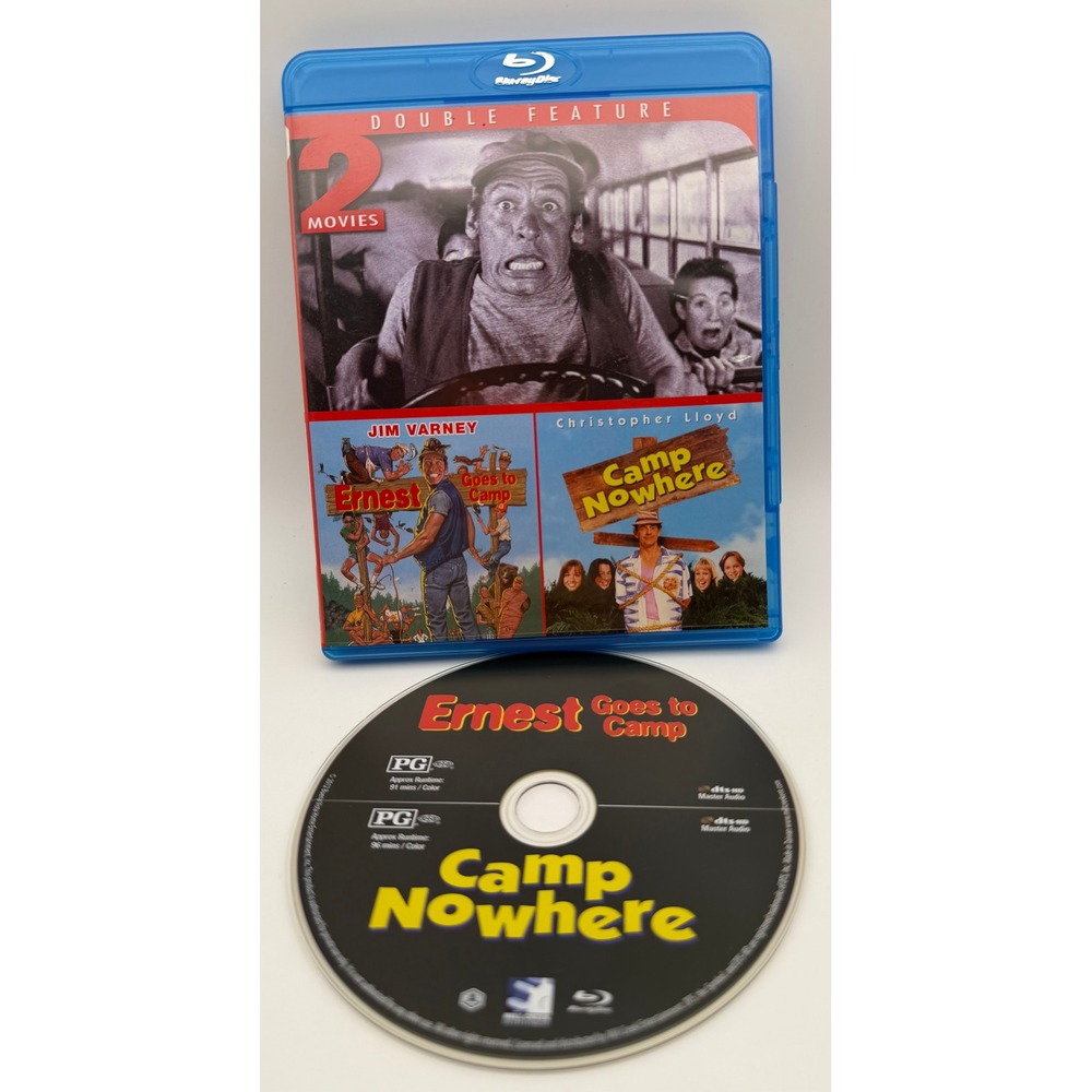 Ernest Goes to Camp / Camp Nowhere Blu-ray Double Feature Jim Varney Lloyd